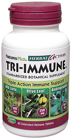 TRI IMMUNE 60 TAVOLETTE HERBAL ACTIVES - Farmacia Mastrangelo 