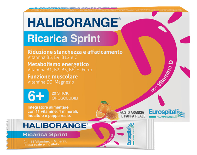 HALIBORANGE RICARICA SPRINT 20 STICK PACK 2 G - Farmacia Mastrangelo 