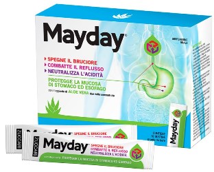 MAYDAY SOSPENSIONE PER USO ORALE ALLA MENTA 18 STICK 10 ML - Farmacia Mastrangelo 