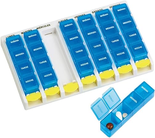 PORTAPILLORE SET MEDSTIMANALE 4 DOSI MEDS - Farmacia Mastrangelo 