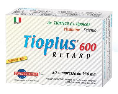 TIOPLUS 600 RETARD 30 COMPRESSE - Farmacia Mastrangelo 