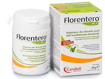FLORENTERO ACT 120 COMPRESSEAPPETIBILI PER CANI E GATTI - Farmacia Mastrangelo 