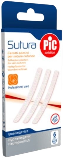 CEROTTO PER SUTURA PIC SOLUTION 3 X 75 MM 10 PEZZI - Farmacia Mastrangelo 