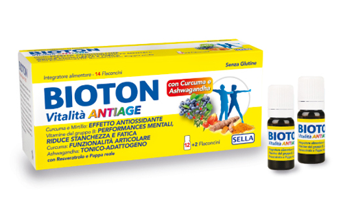 BIOTON VITALITA' ANTI AGE 14 FLACONCINI DA 10 ML - Farmacia Mastrangelo 