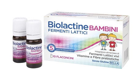 BIOLACTINE BAMBINI 10 FLACONCINI 8 ML - Farmacia Mastrangelo 