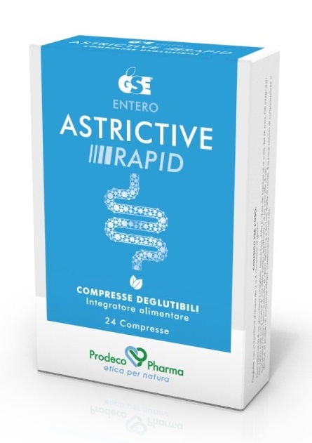 GSE ENTERO ASTRICTIVE RAPID 24 COMPRESSE DEGLUTIBILI - Farmacia Mastrangelo 