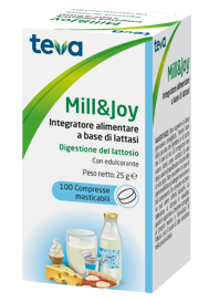 MILL&JOY TEVA 100 COMPRESSE MASTICABILI - Farmacia Mastrangelo 
