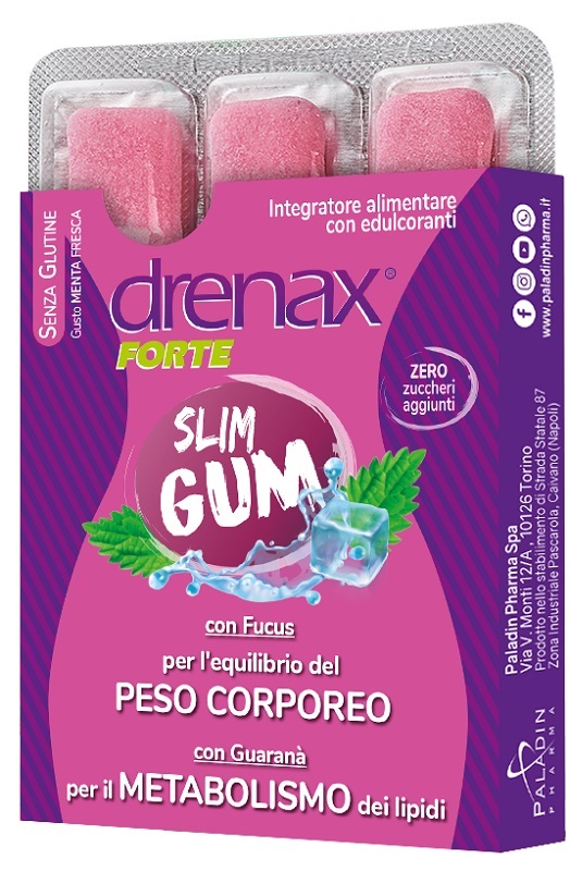 DRENAX SLIM DIMAGRANTE 9 GUM - Farmacia Mastrangelo 