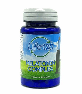 LIFE 120 MELATONINA COMPLEX 180 COMPRESSE - Farmacia Mastrangelo 