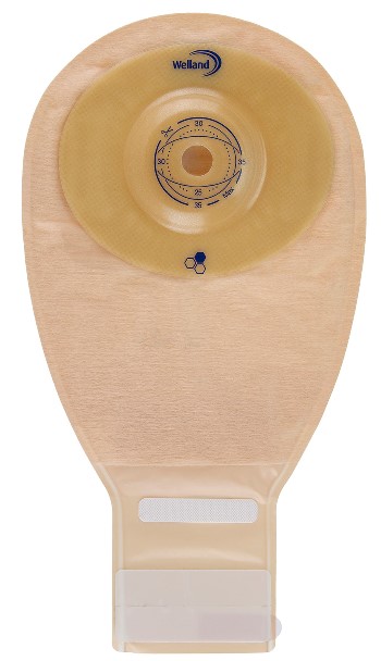 SACCA PER ILEOSTOMIA TRASPARENTE RITAGLIABILE WELLAND AURUM PROFILE ILEO MIDI DIAMETRO 13-48 MM INIZIO CONVESSITA' 48 MM 10 PEZZI - Farmacia Mastrangelo 