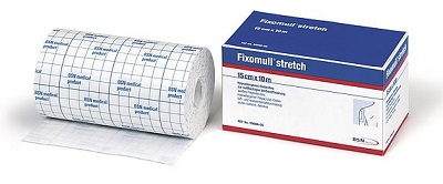 FASCIA AUTOADESIVA IPOALLERGENICA FIXOMULL STRETCH PER FISSAGGIO CATETERI M 10 X 5 CM - Farmacia Mastrangelo 