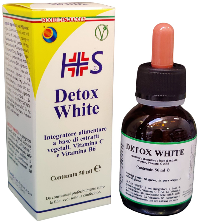 DETOX WHITE GOCCE 50 ML - Farmacia Mastrangelo 