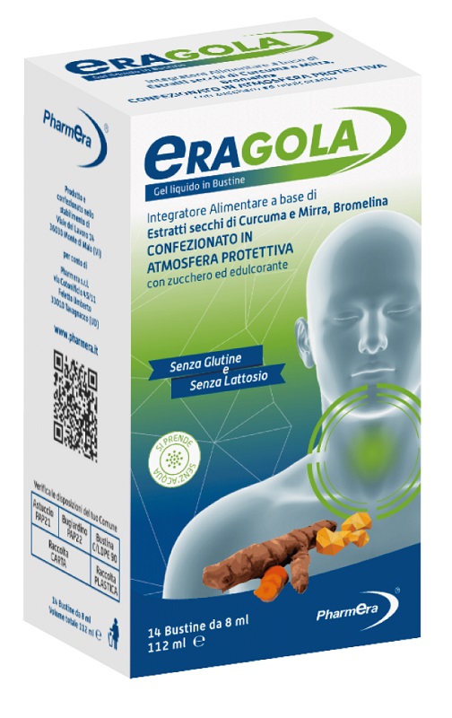 ERAGOLA GEL LIQUIDO 14 BUSTINE DA 8 ML - Farmacia Mastrangelo 