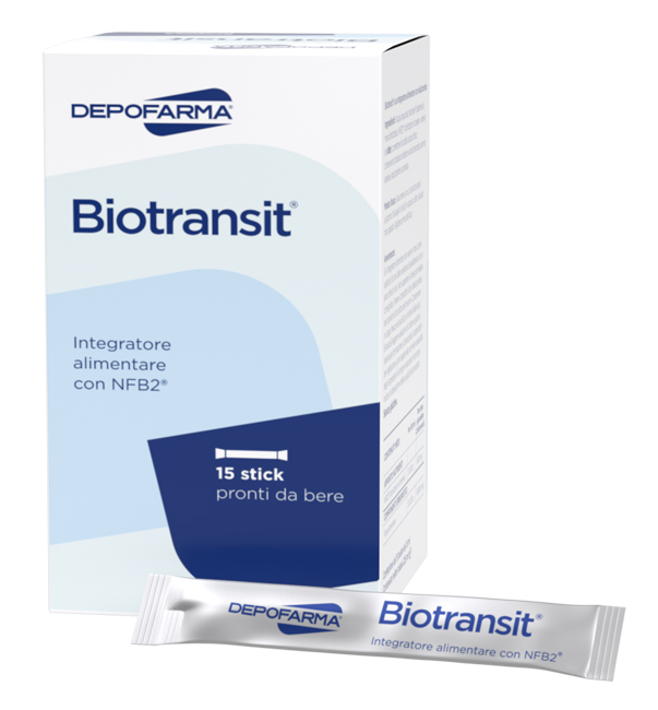 BIOTRANSIT 15 STICK PACK 15 ML - Farmacia Mastrangelo 