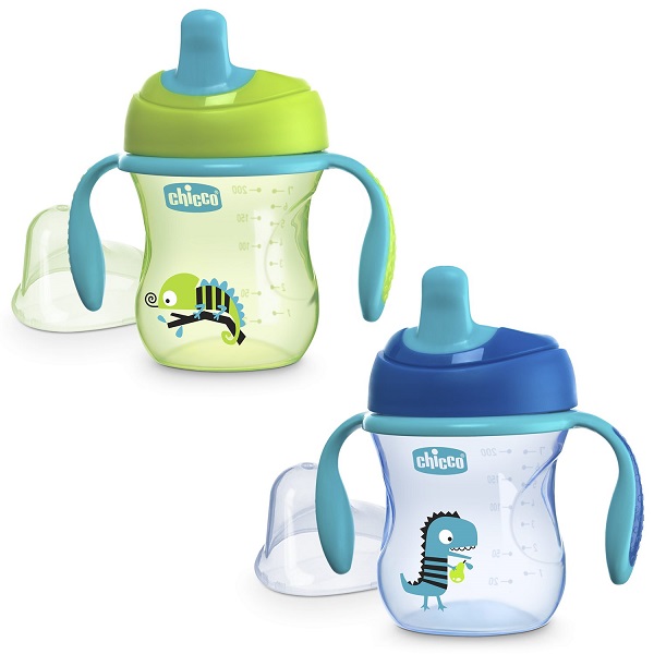 CHICCO TAZZA TRAINING AZZURRA 6 MESI - Farmacia Mastrangelo 