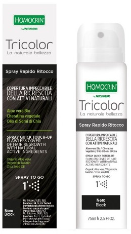 TRICOLOR SPRAY RITOCCO NERO 75 ML - Farmacia Mastrangelo 