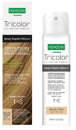TRICOLOR SPRAY RITOCCO BIONDO CHIARO 75 ML - Farmacia Mastrangelo 