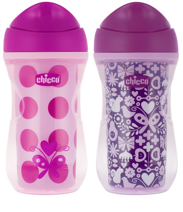 CHICCO TAZZA ACTIVE ROSA 14 MESI+ PACK 1 - Farmacia Mastrangelo 
