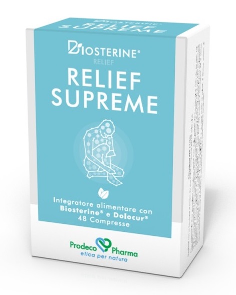 BIOSTERINE RELIEF SUPREME 48 COMPRESSE - Farmacia Mastrangelo 