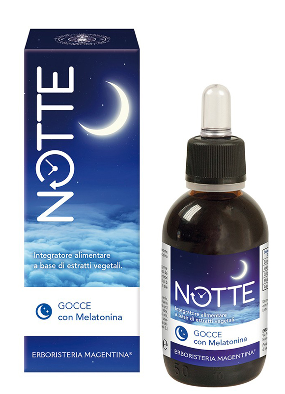 NOTTE MELATONINA GOCCE 50 ML - Farmacia Mastrangelo 