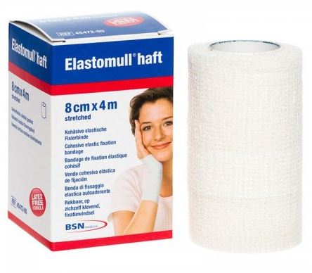 BENDA ELASTICA ELASTOMULL 8 X 400 CM 2 PEZZI - Farmacia Mastrangelo 