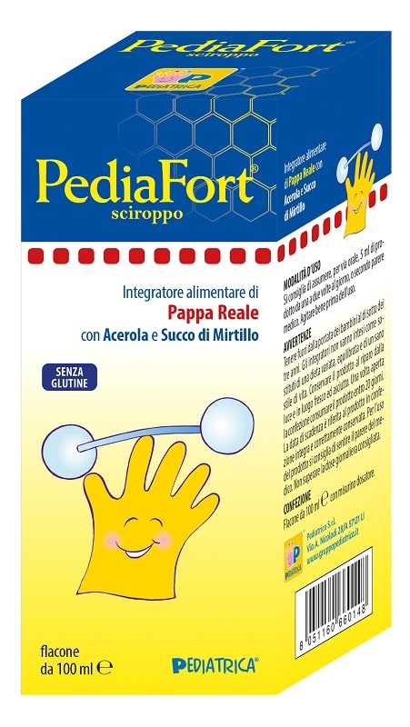 PEDIAFORT SCIROPPO 100 ML - Farmacia Mastrangelo 