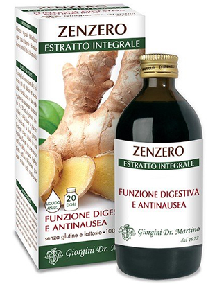 ZENZERO ESTRATTO INTEGRALE 200 ML - Farmacia Mastrangelo 
