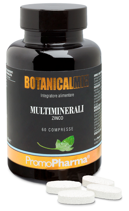 MULTIMINERAL ZINCO BOTANICAL MIX 60 COMPRESSE - Farmacia Mastrangelo 