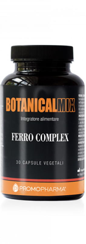 FERRO COMPLEX BOTANICAL MIX 30 CAPSULE - Farmacia Mastrangelo 