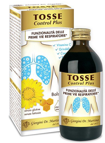 TOSSE CONTROL PLUS 200 ML LIQUIDO ANALCOLICO - Farmacia Mastrangelo 