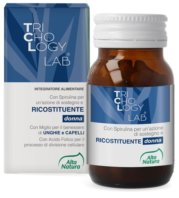 TRICHOLOGY LAB 50 COMPRESSE DONNA ANTICADUTA - Farmacia Mastrangelo 