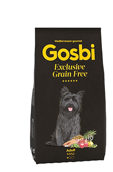 GOSBI EXCLUSIVE GRAIN FREE ADULT MINI 2 KG - Farmacia Mastrangelo 