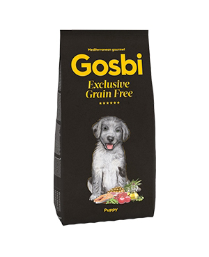 GOSBI EXCLUSIVE GRAIN FREE PUPPY 3 KG - Farmacia Mastrangelo 