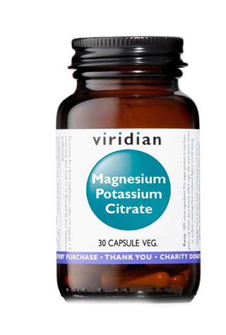 VIRIDIAN MAGNESIUM POTASSIUM CITRATE 30 CAPSULE VIRIDIAN MAGNESIO POTASSIO CITRATO - Farmacia Mastrangelo 