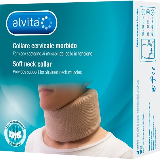 COLLARE CERVICALE ALVITA MORBIDO 1 - Farmacia Mastrangelo 