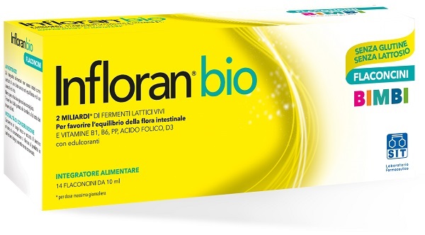 INFLORAN BIO BIMBI 14 FLACONCINI - Farmacia Mastrangelo 