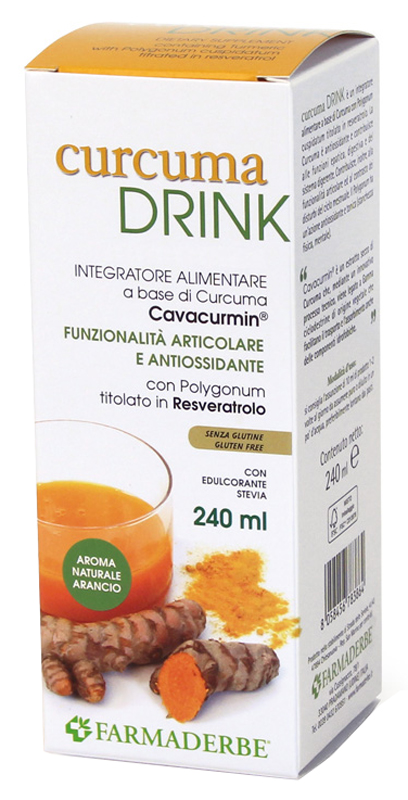 CURCUMA DRINK 240 ML - Farmacia Mastrangelo 