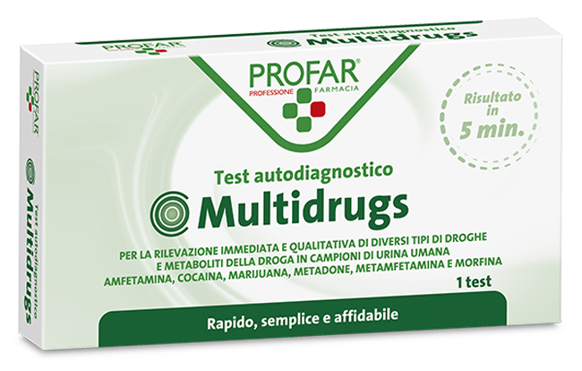 TEST MULTIDRUGS 1 TEST PROFAR - Farmacia Mastrangelo 