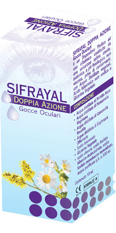 SIFRAYAL DOPPIA AZIONE GOCCE OCULARI 10 ML - Farmacia Mastrangelo 