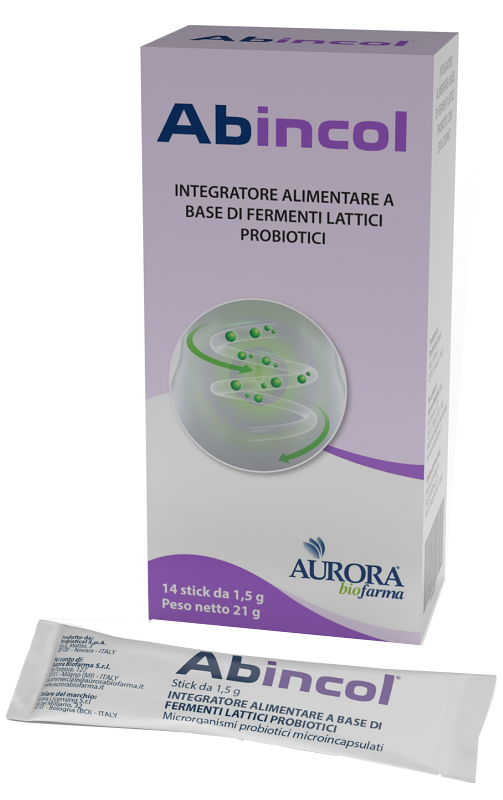 ABINCOL 14 STICK OROSOLUBILI - Farmacia Mastrangelo 
