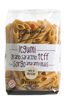 GAROFALO PENNONI PASTA SENZA GLUTINE LEGUMI E CEREALI 400 G - Farmacia Mastrangelo 