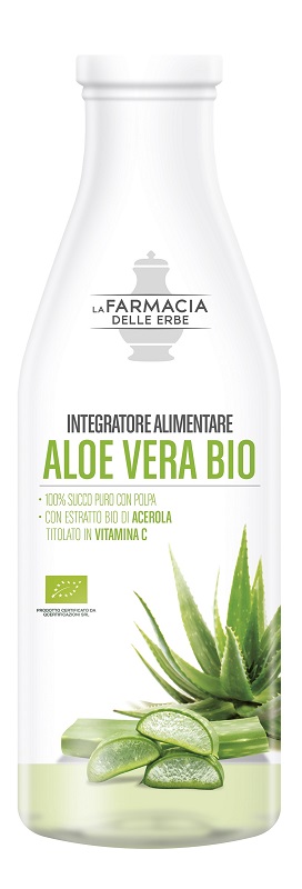 FARMACIA DELLE ERBE ALOE VERA SUCCO PURO BIO 1000 ML - Farmacia Mastrangelo 