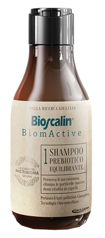 BIOSCALIN BIOMACTIVE SHAMPOO PREBIOTICO EQUILIBRANTE 200 ML - Farmacia Mastrangelo 