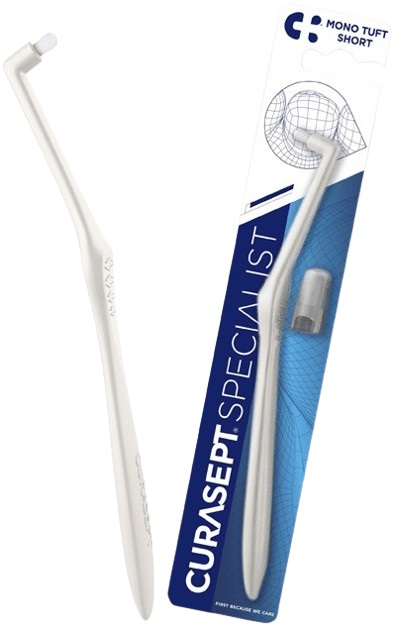 CURASEPT SPAZZOLINO SPECIALIST MONO TUFT SHORT - Farmacia Mastrangelo 