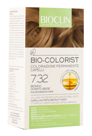 BIOCLIN BIO COLORIST 7,32 BIONDO DORATO BEIGE - Farmacia Mastrangelo 