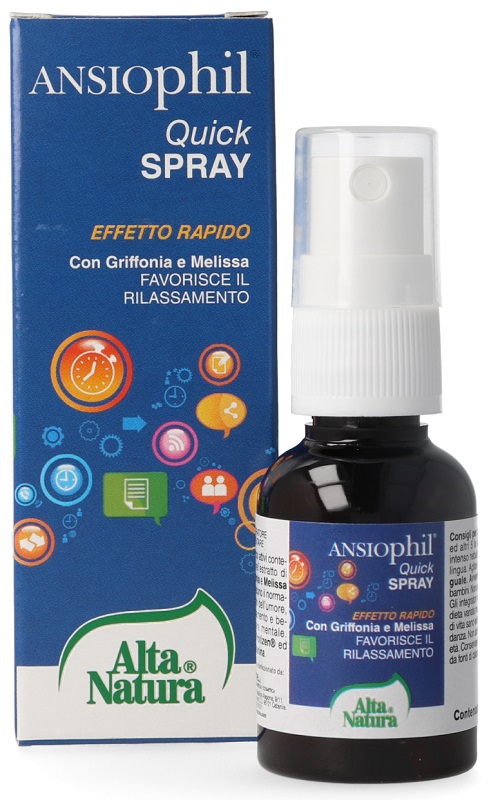 ANSIOPHIL QUICK SPRAY 20 ML - Farmacia Mastrangelo 