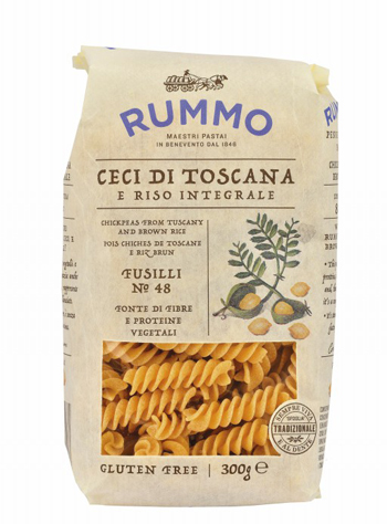 RUMMO FUSILLI N 48 CECI DI TOSCANA E RISO INTEGRALE 300 G - Farmacia Mastrangelo 