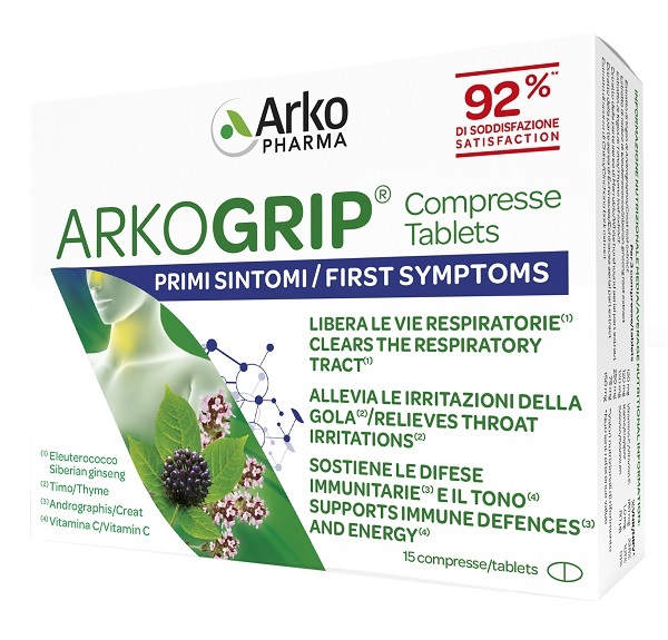 ARKOGRIP 15 COMPRESSE - Farmacia Mastrangelo 