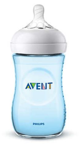 AVENT BIBERON NATURAL PP 260ML AZZURRO SINGLE PACK - Farmacia Mastrangelo 