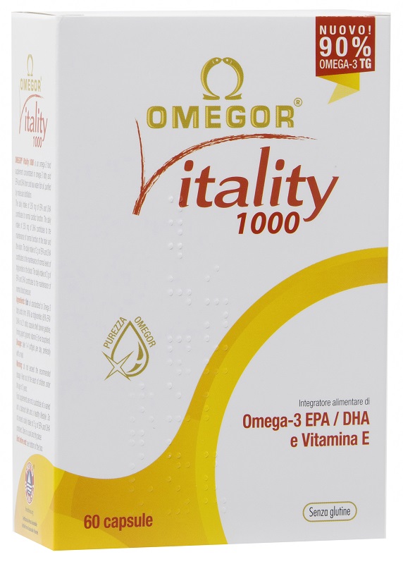 OMEGOR VITALITY 1000 60 CAPSULE MOLLI - Farmacia Mastrangelo 